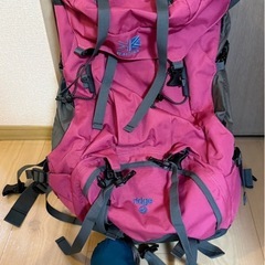 廃盤　カリマー　30リットル　未使用レインカバー付きの画像