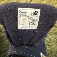 New Balance★ニューバランス★ネイビー★スニーカー★16の画像
