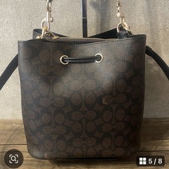 コーチショルダーバッグの画像
