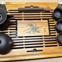 中国茶器セットの画像