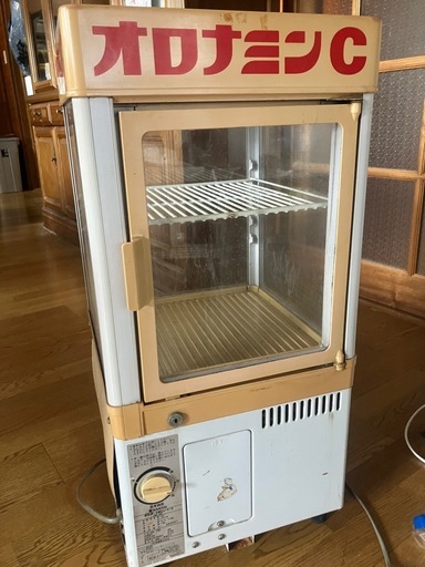 オロナミンC ポカリスエット 冷蔵ショーケース冷蔵庫 レトロ (卍) 浅利