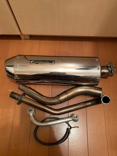 カブ110武川オーバルマフラー
