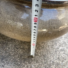 水鉢　植木鉢の画像