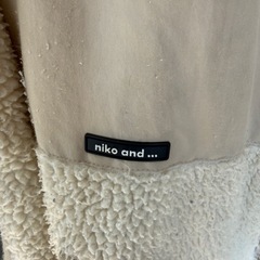 niko and フリースボアジャケットの画像