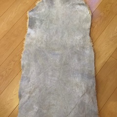 ニュ-ジ-ランド直販品 上質・天然リアル ム―トン ラグ(キャメル長)の画像