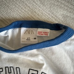 ZARA プリントTシャツ 2枚セットの画像