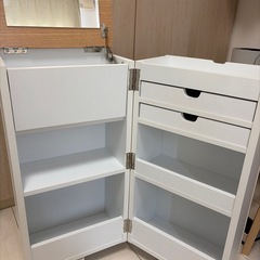 ドレッサーワゴン　コスメワゴンの画像