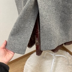 apart by lowrysウール混ロングコートの画像