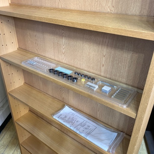 4/6値下げしました?ハイタイプ?最薄?無印良品 組み合わせて使える木製収納 MUJI 本棚 書棚 ブックシェルフ ナチュラル 北欧ス