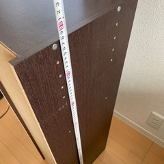 【取引中】　DVDラック　3段　ブラウン木目調の画像