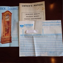 【決まりました】ホールクロック(柱時計)の画像