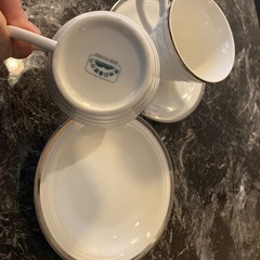 コーヒーカップ＆ソーサー　2セットの画像