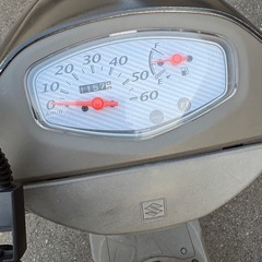 SUZUKI レッツ5 値引き　自賠責保険令和9年11月までリアボックス付きの画像