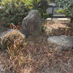 灯篭　　庭石などの画像