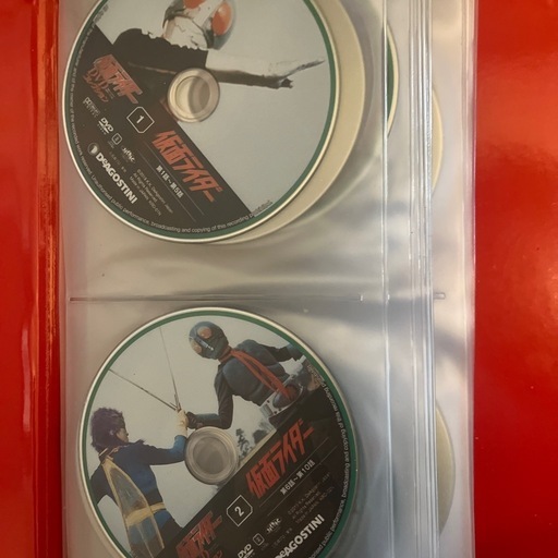 ディアゴスティーニ　仮面ライダーDVDセット　153枚　おまけバインダー付き　　　