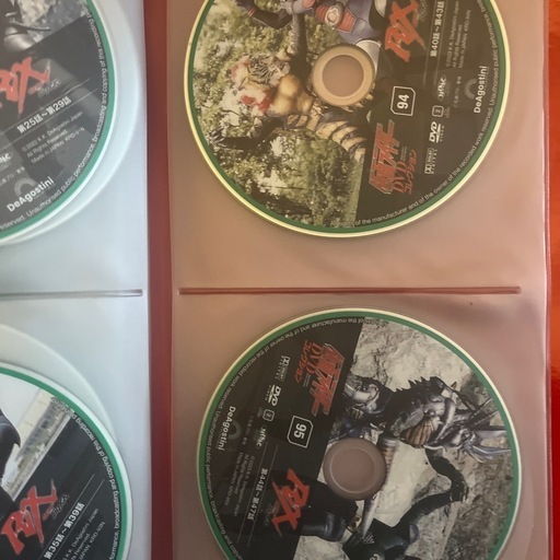 ディアゴスティーニ　仮面ライダーDVDセット　153枚　おまけバインダー付き　　　