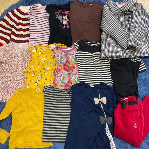 子供服まとめ売り 120サイズ 子供服まとめ売り 14点 (Erika) 鶴見のキッズ用品《子供服