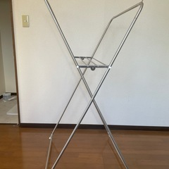 机、ラック、室内洗濯物干し(X型)セットの画像