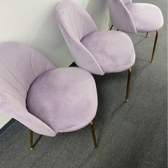 訳ありまとめ売り★BBファニシング　マーメイドチェア3脚セット★ダイニングチェアセットの画像