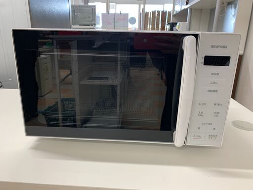 ＼家具＊家電のお店／【ｼﾞｬﾝｸﾞﾙｼﾞｬﾝｸﾞﾙ石川金沢店】 電子レンジ アイリスオーヤマ PMG-F188-W 2024年製