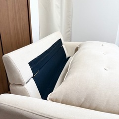 ニトリ/ベージュソファ の画像