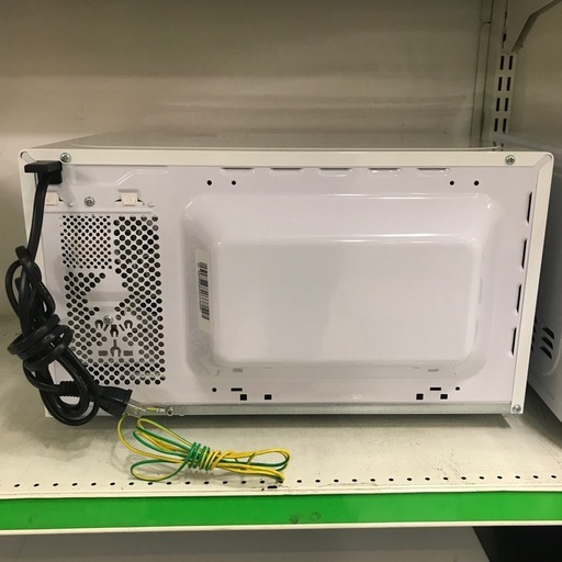 ジャングルジャングル貝塚店　電子レンジ　ニトリ　白　ホワイト　西日本専用　60Hz  スチール　ターンテーブル　2022年製　中古　貝