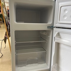 【ドリーム池田店】◎ジモティー割対象品◎ハイアール 2ドア冷蔵庫 85L BR-85A  43168の画像