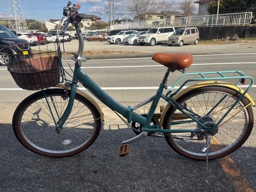 自転車　ほぼ未使用