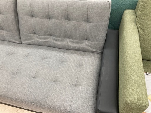 ?️モデルルーム展示品あがり?️TWO-ONE STYLE トゥーワンスタイル?️ソファベッド?️Nセパレ?️肉厚?️グレー?️286