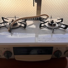 ガスコンロ 2口　グリル付き rinnaiの画像