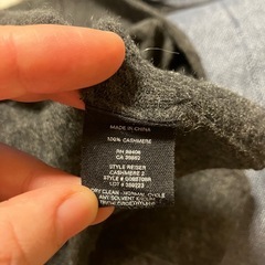 Theory カシミア100％ ニットセーター Lの画像