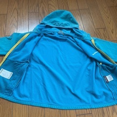 mont-bell Kids パーカー 140 モンベル　羽織り　裏ボアの画像