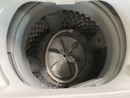 TOSHIBA 全自動洗濯機 2022年製 AW-45ME8 4.5Kg 内部分解クリーニング済み 1〜2人暮し 中古品 東芝 ③