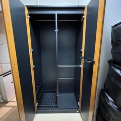 ワードローブ　クローゼット　タンス　鏡付きの画像