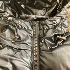 ダウンベスト　中綿　黒　sサイズの画像