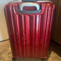 【スーツケース】65L・赤色・TSAロックの画像