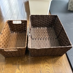 蓋付き収納ケースいろいろ②の画像