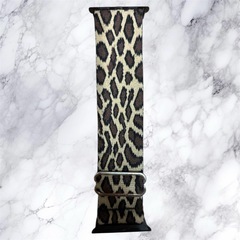 ヒョウ柄 Applewatchバンド 茶色の画像