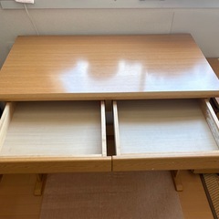 システム学習机・チェスト・本棚3点セットの画像