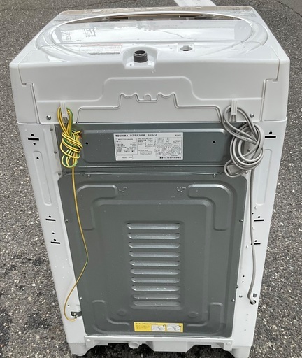 【RKGSE-421】特価！東芝/6kg/全自動洗濯機/AW-6G8/中古/2020年製/弊社近隣無料配達/来店引取値引あり/即決あり