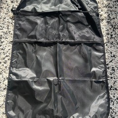 座席保護カバーセット 車用 チャイルドシート ブラックの画像