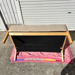 ニトリ2人掛けコンパクトソファーの画像