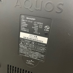 無料！テレビ➕テレビ台セット！の画像