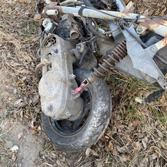 アドレスv125フレーム実働外しエンジン付きの画像