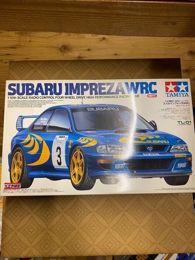 【商談中 】ラジコン スバル インプレッサ　本体のみ