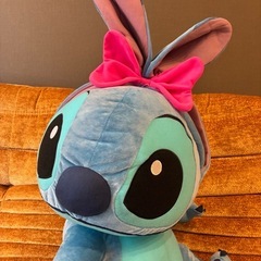 スティッチ　特大ぬいぐるみ　新品未使用の画像