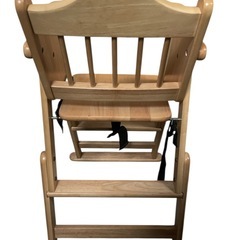 中古 タンスのゲン ベビーチェア　キッズチェア ハイチェア　の画像