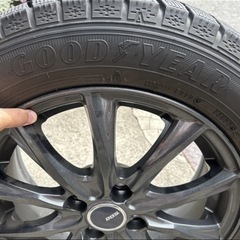4本　スタッドレスタイヤandホイール　ヴィッツ　アクア　フィット 175/65/15の画像
