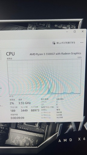 ゲーミング PC と 27インチ  モニター 全部 セット 