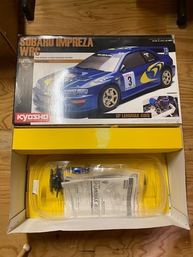 ラジコン　スバル　インプレッサ本体のみ　